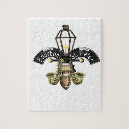 Puzzle Fleur De la Nouvelle-Orléans (Vertical)