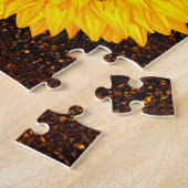 Puzzle Fleur de la vie - tournesol #2 (Côté)