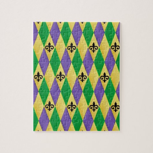 Puzzle Fleur de lis (Vertical)