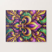Puzzle fleur de lis (Horizontal)