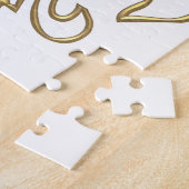 Puzzle Fleur-De-lis "à trois dimensions" d'or (Côté)