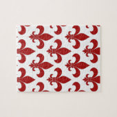 Puzzle Fleur de lis Motif Classic (Horizontal)