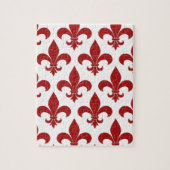 Puzzle Fleur de lis Motif Classic (Vertical)