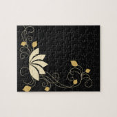 Puzzle Fleur de minuit (Horizontal)