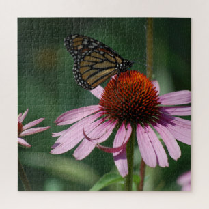 Puzzle Fleur de papillon et de cône pourpre