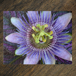 Puzzle Fleur de passion violette Photographie Botanique