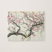 Puzzle Fleur de pêche (couleur sur le papier) (Horizontal)