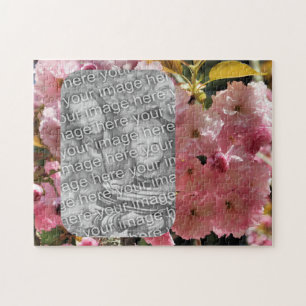 Puzzle Fleur de printemps rose fleurit votre photo