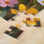Puzzle Fleur de savane Basenji Art (Côté)