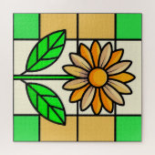 Puzzle Fleur de verre tendu (Horizontal)