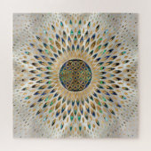 Puzzle Fleur de vie - Abalone Shell et Pearl (Horizontal)