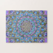 Puzzle Fleur De Vie - Mandala India Style 2 (Horizontal)