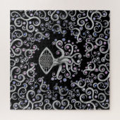 Puzzle Fleur de vie - Ornement de l'arbre oculaire (Horizontal)