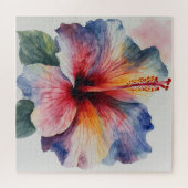 Puzzle Fleur d'Hibiscus (Horizontal)
