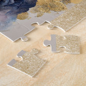 Puzzle Fleur d'or élégant (Côté)