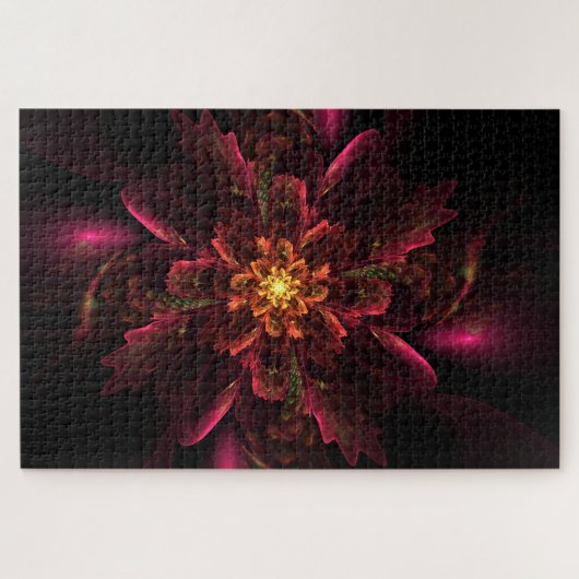 puzzle fleur éclatement (Horizontal)