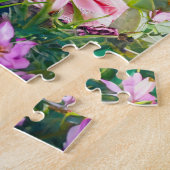 Puzzle Fleur et écureuil jouant (Côté)