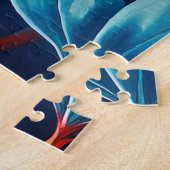 Puzzle Fleur Éthérée Enchanteresse (Côté)