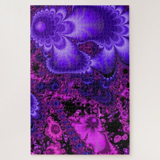 Puzzle fleur fractal (Vertical)