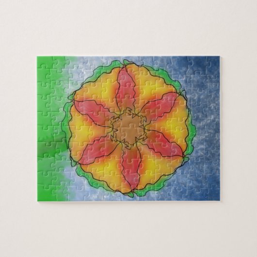 Puzzle Fleur impeccable (Horizontal)