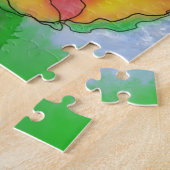 Puzzle Fleur impeccable (Côté)