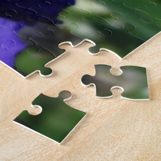 Puzzle Fleur Iris Bleue (Côté)