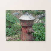 Puzzle Fleur Jardin Rusty Fire Hydrate (Horizontal)