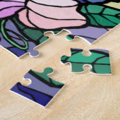 Puzzle Fleur Lily en verre (Côté)