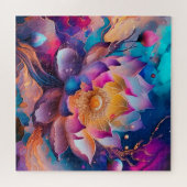 Puzzle Fleur Lotus (Horizontal)