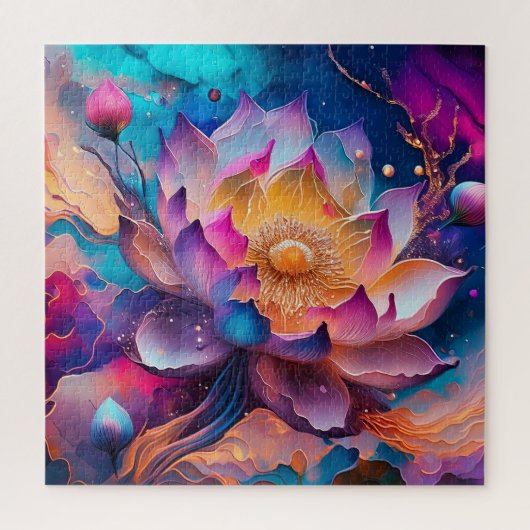 Puzzle Fleur Lotus (Vertical)