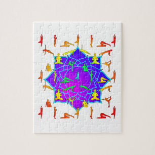 Puzzle Fleur Lotus Avec Poireaux De Yoga