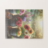 Puzzle Fleur Lumineuse (Horizontal)