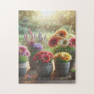Puzzle Fleur Lumineuse