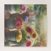 Puzzle Fleur lumineuse (Horizontal)