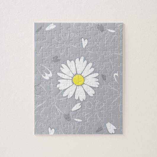 Puzzle Fleur marguerite d'Eilin (Vertical)