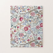 Puzzle Fleur, Motif Floral, William Morris (Vertical)