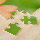 Puzzle Fleur orange (Côté)
