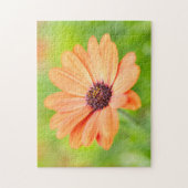 Puzzle Fleur orange (Vertical)