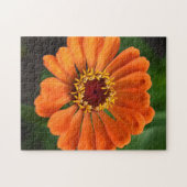 Puzzle Fleur orange unique (Horizontal)