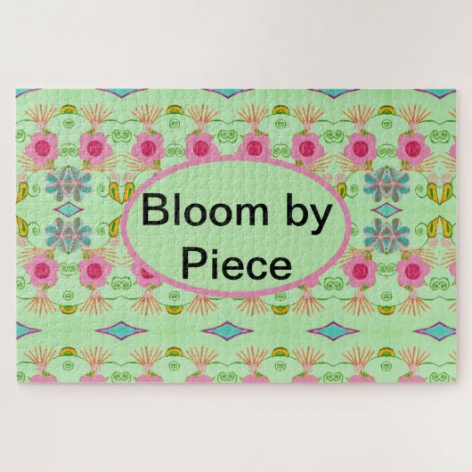 Puzzle Fleur par pièce (Horizontal)