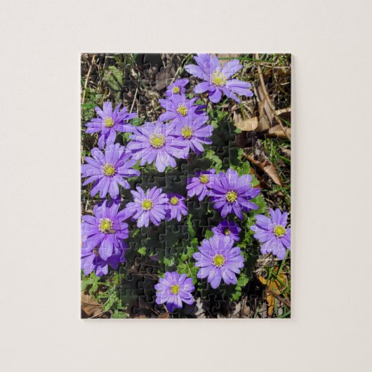 Puzzle Fleur pourpre (Vertical)
