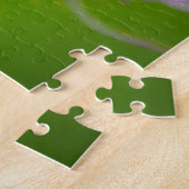 Puzzle fleur rose (Côté)