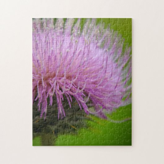 Puzzle fleur rose (Vertical)