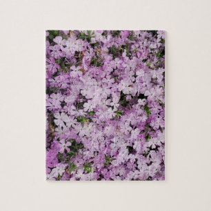 Puzzle Fleur rose