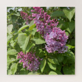 Puzzle Fleur rose Lilac (Vertical)