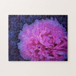 Puzzle Fleur rose Lush