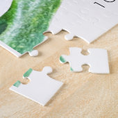 Puzzle Fleur rose simple sur blanc, Corinthians Verse (Côté)