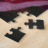 Puzzle Fleur rose unique (Côté)