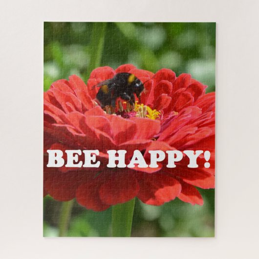 Puzzle Fleur rouge d'Abee Happy (Vertical)