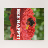 Puzzle Fleur rouge d'Abee Happy (Horizontal)